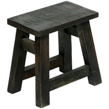 Decimus Mango Wood Accent Stool